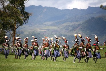 Featured is a photo of the Mt. Hagen Cultural Show ... one of the largest annual cultural events held in Papua New Guinea.  This photo is used courtesy of the photographer Jialiang Gao (peace-on-earth.org) and the Creative Commons Attribution ShareAlike 3.0 License. (http://commons.wikimedia.org/wiki/File:Mt_Hagen_Cultural_Show_PNG_2008.jpg)